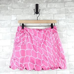 Lilly Pulitzer scallop trim skort | Size 2